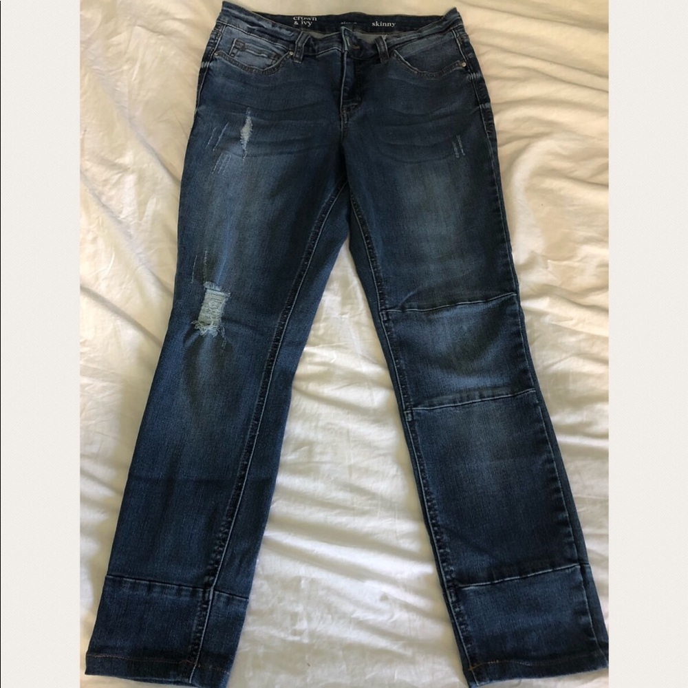 Crown & Ivy Skinny Jeans Size 8